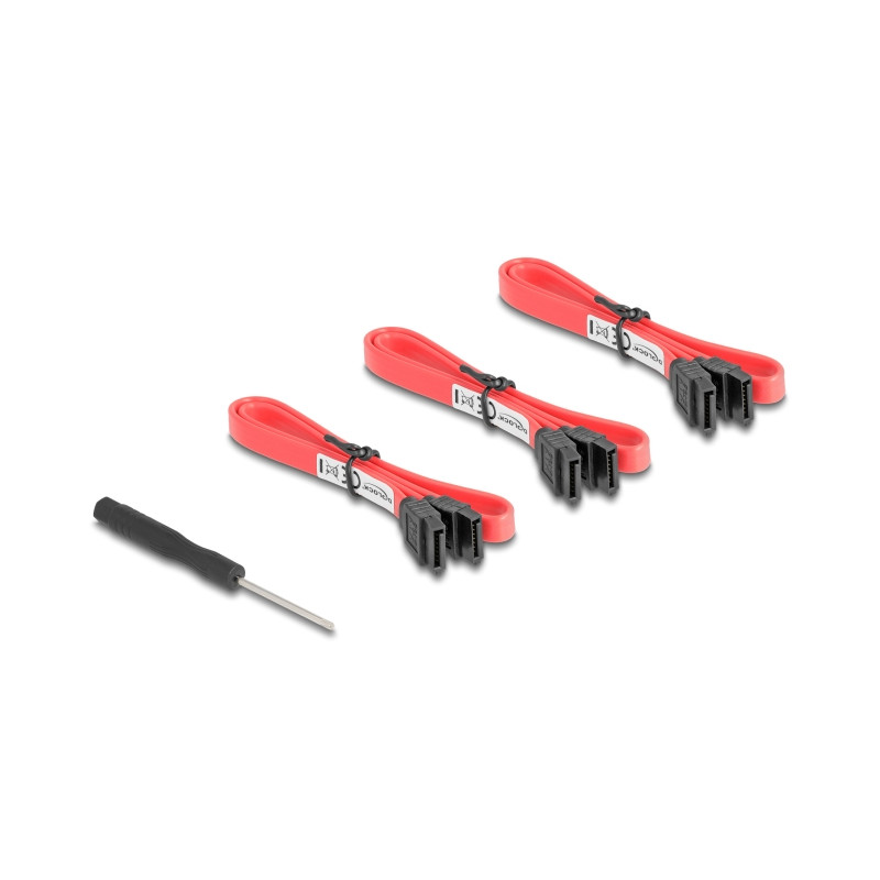 Delock 3 Port SATA und 2 Slot M.2 Key B PCI Express x4 Karte - Low Profile Formfaktor
