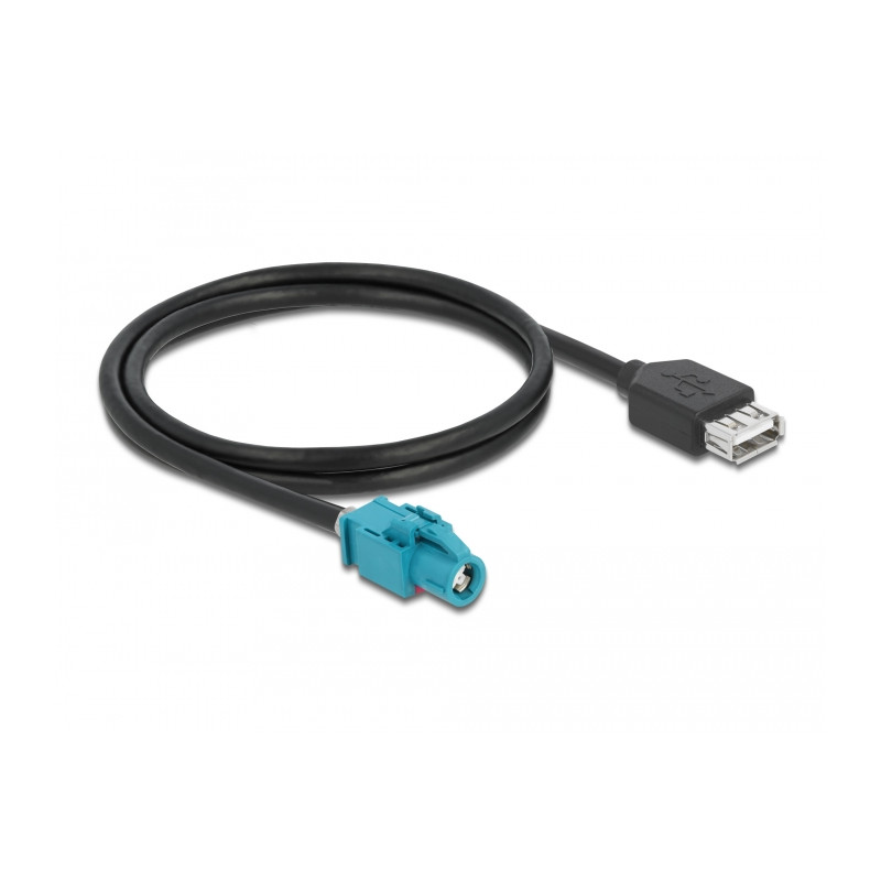 Delock Kabel HSD Z Buchse zu USB 2.0 Typ-A Buchse 1 m Premium