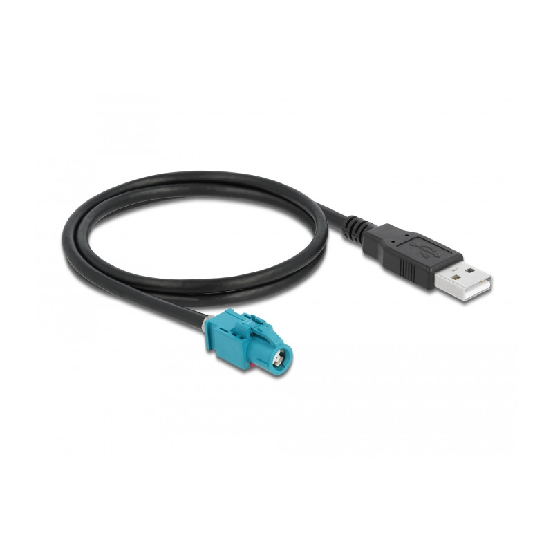 Delock Kabel HSD Z Buchse zu USB 2.0 Typ-A Stecker 1 m Premium