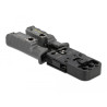 Delock Crimpzange mit Abisolierer und Netzwerktester für 8P (RJ45), 6P (RJ12/11), 6P DEC oder 4P (RJ10) Stecker