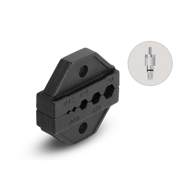 Delock Pressprofileinsatz IV für Crimpzange 90528, 90527, 90295, 90546 und 90296