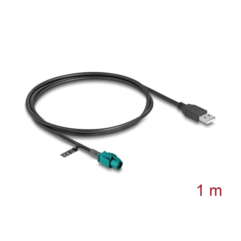 Delock Kabel HSD Z Buchse zu USB 2.0 Typ-A Stecker 1 m