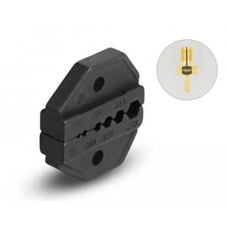 Delock Pressprofileinsatz VI für Crimpzange 90528, 90527, 90295, 90546 und 90296