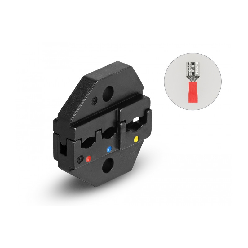 Delock Pressprofileinsatz VII für Crimpzange 90528, 90527, 90295, 90546 und 90296