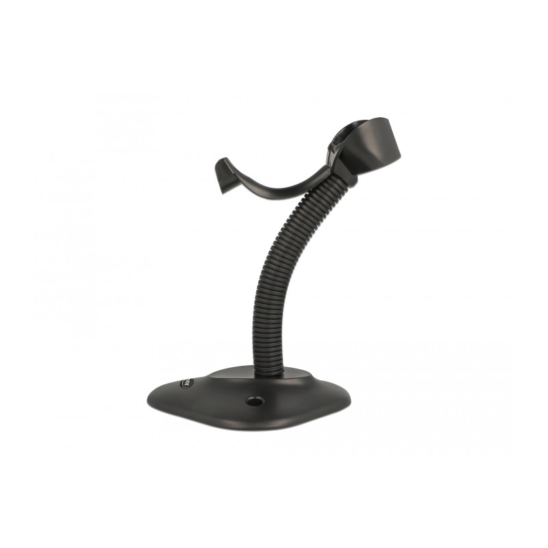 Delock Barcode Scanner Standfuß mit Halterung flexibel schwarz