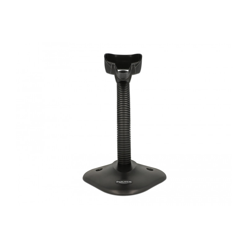 Delock Barcode Scanner Standfuß mit Halterung flexibel schwarz