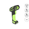 Delock Industrie Barcode Scanner 1D und 2D für 433 MHz oder Bluetooth mit induktiver Ladestation und Fernablesung bis max. 6,5 m
