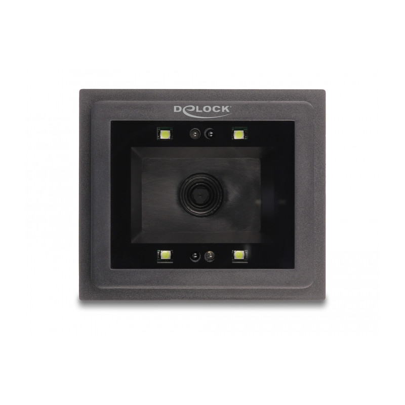 Delock USB Barcodescanner 1D und 2D kabelgebunden für den stationären Einbau - German Version