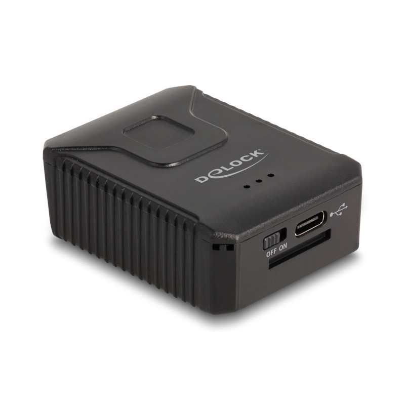 Delock Wearable Barcode Scanner 1D und 2D mit 2,4 GHz oder Bluetooth - für Handschuh 90606 und 90609