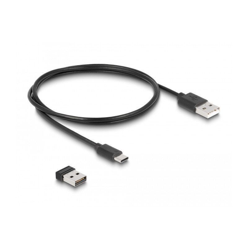 Delock Ringbarcode Scanner 1D und 2D mit 2,4 GHz oder Bluetooth - Wireless Charging Funktion