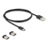 Delock Ringbarcode Scanner 1D und 2D mit 2,4 GHz oder Bluetooth (2 Stück) + Ladestation