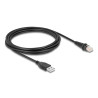 Delock RJ50 zu USB 2.0 Typ-A Barcodescanner Kabel 3 m