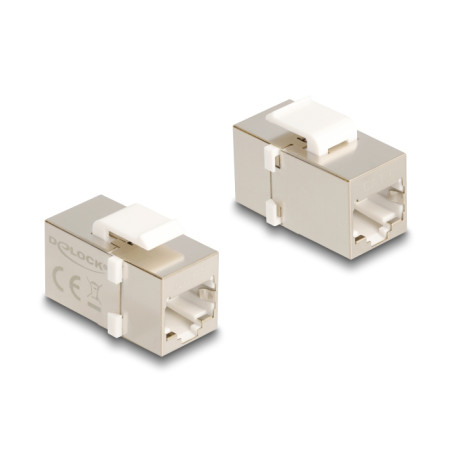 Delock Keystone Modul RJ45 Buchse zu RJ45 Buchse Cat.6 FTP