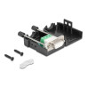 Delock Sub-D Steckergehäuse 9 Pin Seriell aus Kunststoff inklusive Terminalblock Steckerverbinder Buchse für RS-232/RS-485/CANBU