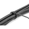 Delock Kabelbinder mit flachem Kopf L 150 x B 3,6 mm 100 Stück schwarz