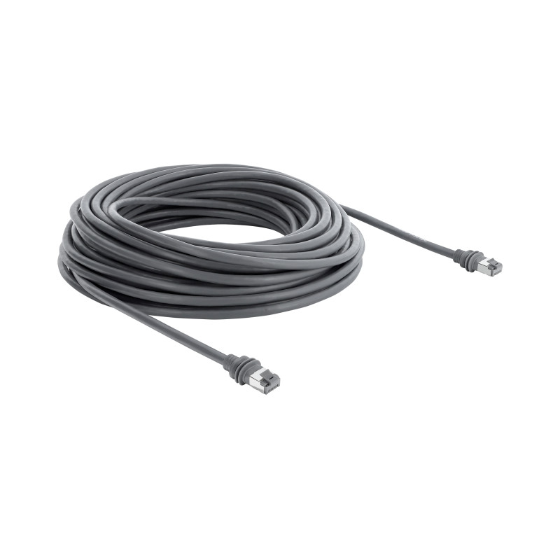 Delock RJ45 Patchkabel Cat.6 kompatibel mit Starlink Gen3 - 15 m grau