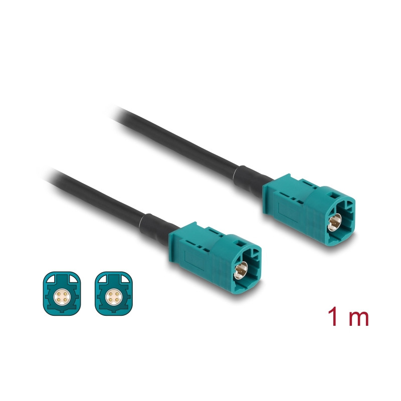 Delock Kabel HSD Z Stecker zu HSD Z Stecker 1 m