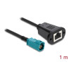 Delock Kabel HSD Z Stecker zu RJ45 Buchse 1 m