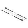 Delock Kabelbinder selbstschneidend L 280 x B 4,8 mm 50 Stück schwarz