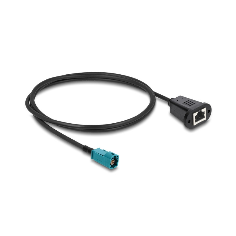 Delock Kabel HSD Z Stecker zu RJ45 Buchse 1 m