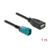 Delock Kabel HSD Z Stecker zu USB 2.0 Typ-A Buchse 1 m