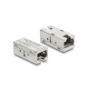 Delock Adapter Kupplung RJ45 Buchse zu Buchse Cat.6A Metall