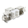 Delock Keystone Modul RJ45 Buchse zu LSA Cat.8.1 geschirmt werkzeugfrei
