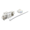 Delock Keystone Modul RJ45 Buchse zu LSA Cat.8.1 geschirmt werkzeugfrei
