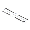 Delock Kabelbinder selbstschneidend L 370 x B 4,8 mm 50 Stück schwarz