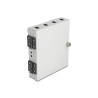 Delock LWL Wandbox für 4 x SC Simplex oder LC Duplex Adapter Metallgehäuse