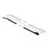 Delock Kabelbinder mit flachem Kopf L 205 x B 2,5 mm 100 Stück