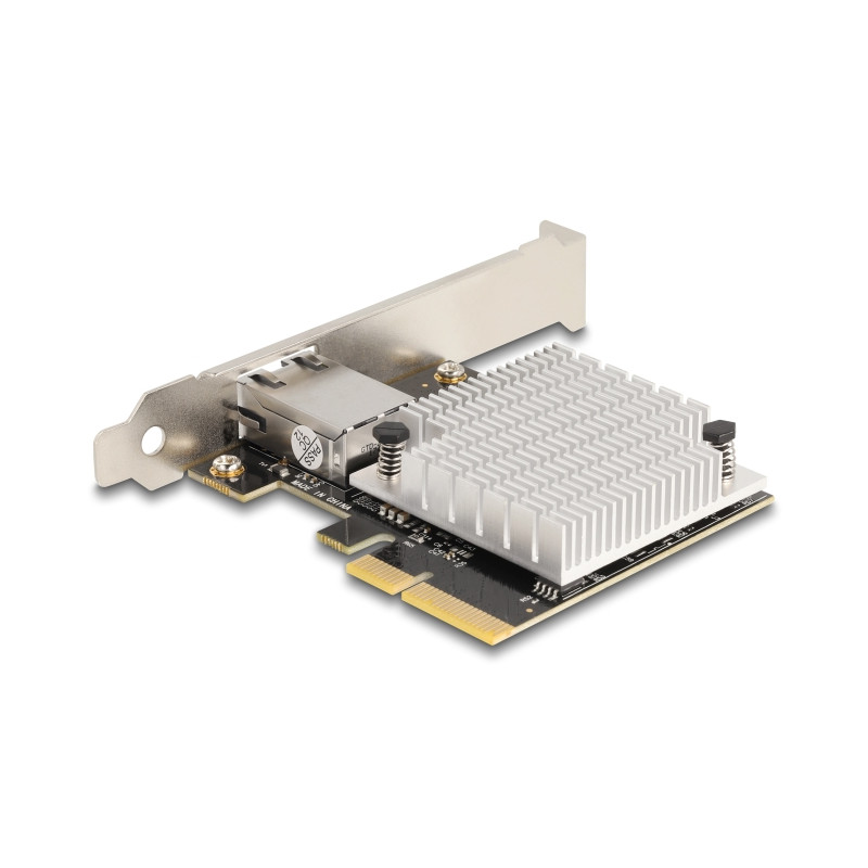 Delock PCI Express x4 Netzwerkkarte 10 Gigabit LAN 1 x RJ45 AQC107S