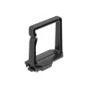 Delock Kabelbügel 70 x 70 mm mit Montageplatte zur Hutschienenbefestigung schwarz