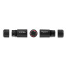 Delock Kabelverbinder RJ45 Buchse zu RJ45 Buchse Cat.6 mit M16 Gewinde und Bayonettverschluss IP68 staub- und wasserdicht