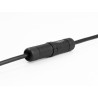 Delock Kabelverbinder RJ45 Buchse zu RJ45 Buchse Cat.6 mit M16 Gewinde und Bayonettverschluss IP68 staub- und wasserdicht