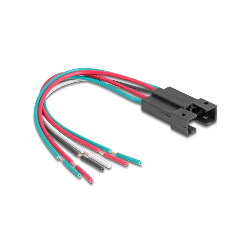 Delock Fassung für 22 mm 6 Pin Taster oder Schalter