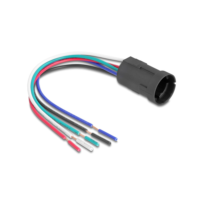 Delock Fassung für 19 mm 5 Pin Taster oder Schalter