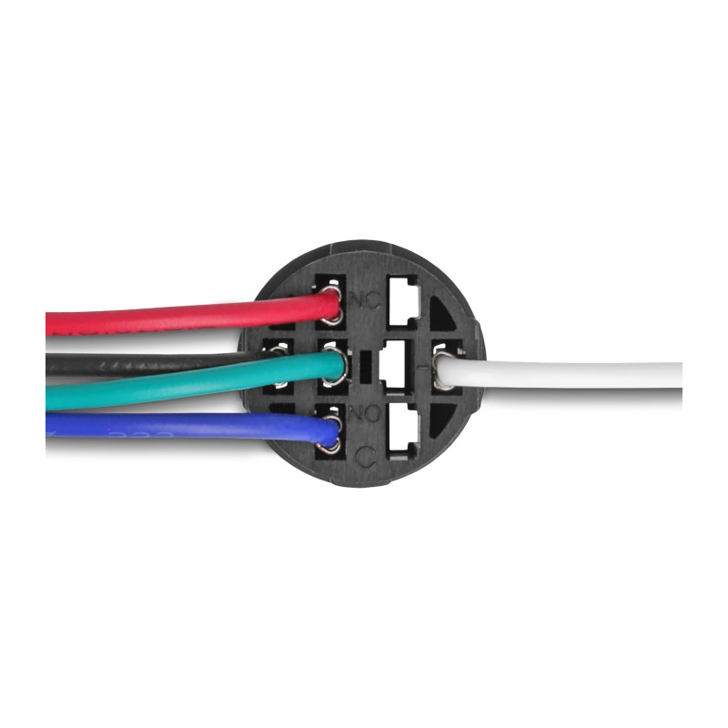 Delock Fassung für 19 mm 5 Pin Taster oder Schalter