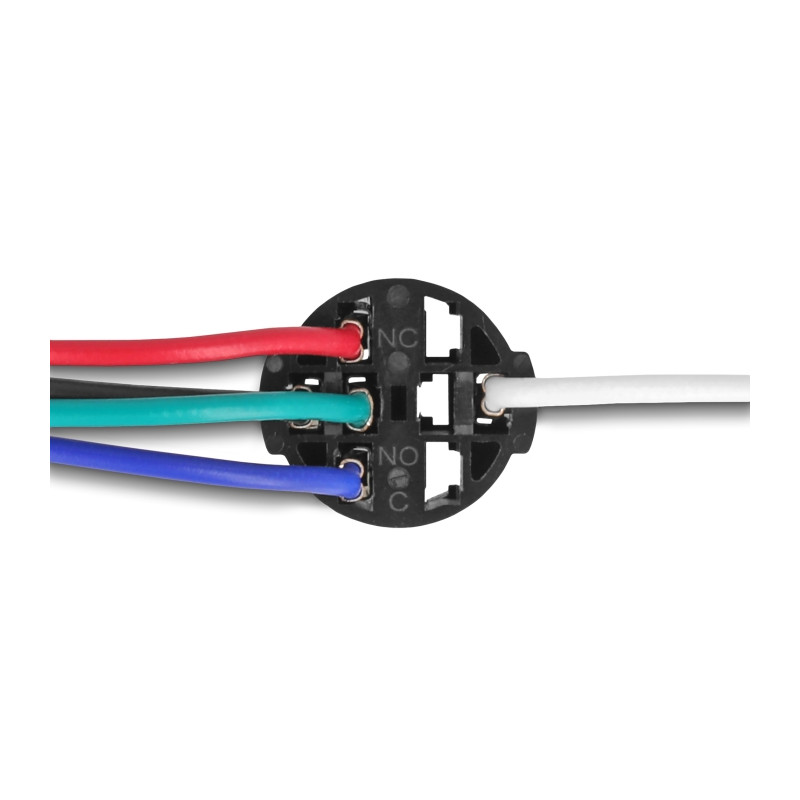Delock Fassung für 16 mm 5 Pin Taster oder Schalter