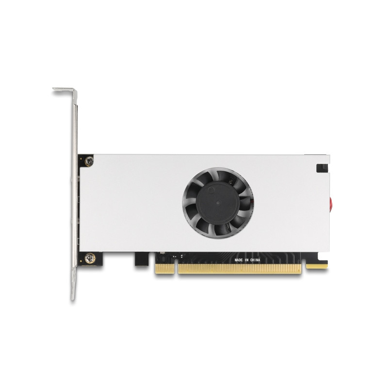 Delock PCI Express x16 Karte zu 2 x USB 20 Gbps USB Type-C™ Dual Channel mit Lüfter und Kühlkörper im Low Profile Formfaktor