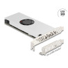 Delock PCI Express x16 Karte zu 4 x USB 20 Gbps USB Type-C™ Quad Channel mit Lüfter und Kühlkörper im Low Profile Formfaktor