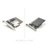 Delock PCI Express 4.0 x4 Karte zu 1 x NVMe M.2 Key M 110 mm oder U.2 Slot