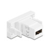 Delock Easy 45 Modul, EASY-USB 2.0 Typ-A Buchse zu EASY-USB Typ-A Buchse weiß