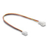Delock Lüfter Verlängerungskabel Stecker zu Buchse 3 Pin, Steckerlänge 13 mm, 30 cm