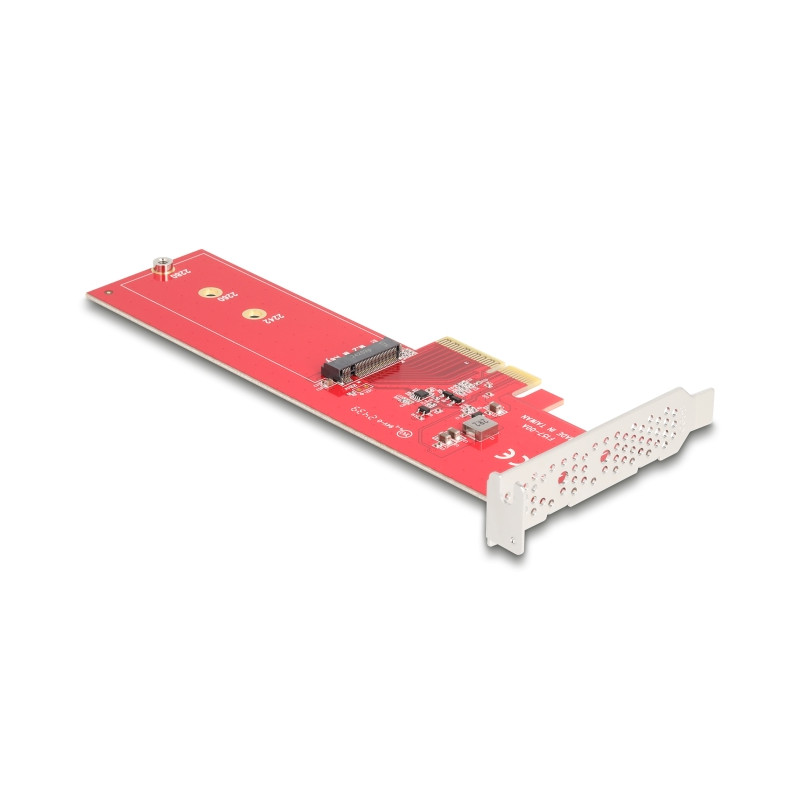 Delock PCI Express 5.0 x4 Karte zu 1 x intern NVMe M.2 Key M - Low Profile Formfaktor
