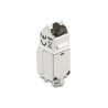 Delock Keystone Modul RJ45 Buchse zu LSA Cat.6A 45° gewinkelte Buchse geschirmt 90° Kabelführung werkzeugfrei Metall