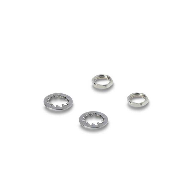 Delock Hohlstecker Adapter DC 5,5 x 2,1 mm Buchse auf Buchse mit Gewinde gewinkelt 90°