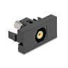Delock Easy 45 Modul Cinch Buchse zu Cinch Buchse weiß / schwarz