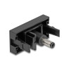 Delock Easy 45 Modul DC 5,5 x 2,1 mm Buchse zu DC 5,5 x 2,1 mm Stecker schwarz
