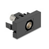 Delock Easy 45 Modul BNC Buchse zu BNC Buchse schwarz